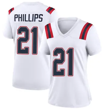 Nike Adrian Phillips Women's Game New England Patriots White Jersey