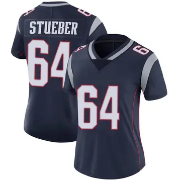 Nike Andrew Stueber Women's Limited New England Patriots Navy Team Color Vapor Untouchable Jersey