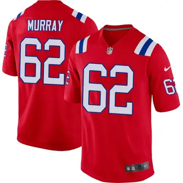 Nike Bill Murray Men's Game New England Patriots Red Alternate Jersey