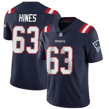 Nike Chasen Hines Youth Limited New England Patriots Navy Team Color Vapor Untouchable Jersey