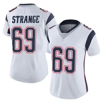 Nike Cole Strange Women's Limited New England Patriots White Vapor Untouchable Jersey