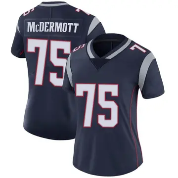 Nike Conor McDermott Women's Limited New England Patriots Navy Team Color Vapor Untouchable Jersey