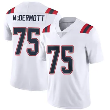 Nike Conor McDermott Youth Limited New England Patriots White Vapor Untouchable Jersey