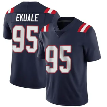 Nike Daniel Ekuale Youth Limited New England Patriots Navy Team Color Vapor Untouchable Jersey