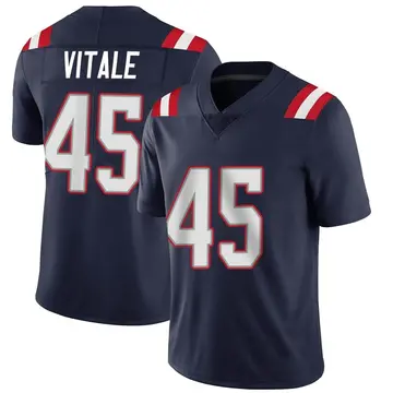 Nike Danny Vitale Men's Limited New England Patriots Navy Team Color Vapor Untouchable Jersey