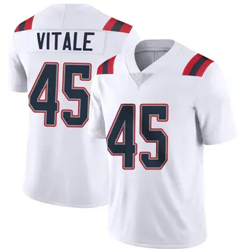 Nike Danny Vitale Youth Limited New England Patriots White Vapor Untouchable Jersey