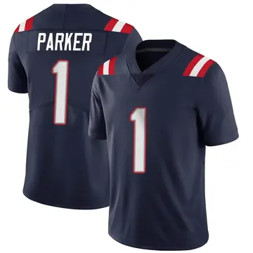 Nike DeVante Parker Men's Limited New England Patriots Navy Team Color Vapor Untouchable Jersey
