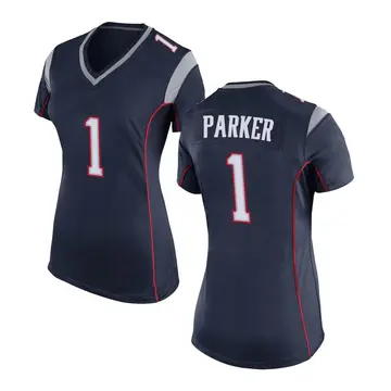 Nike DeVante Parker Women's Game New England Patriots Navy Blue Team Color Jersey