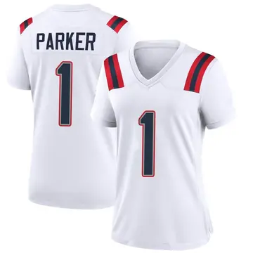 Nike DeVante Parker Women's Game New England Patriots White Jersey