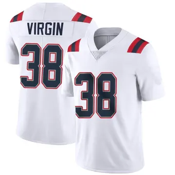 Nike Dee Virgin Men's Limited New England Patriots White Vapor Untouchable Jersey