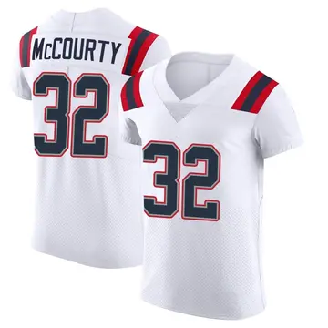 Nike Devin McCourty Men's Elite New England Patriots White Vapor Untouchable Jersey