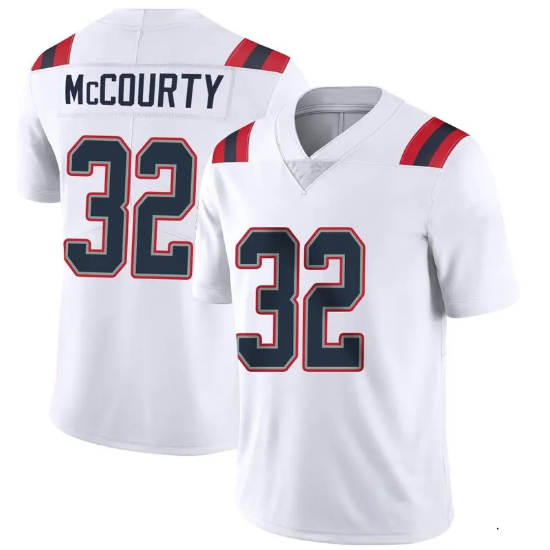 Nike Devin McCourty Youth Limited New England Patriots White Vapor Untouchable Jersey
