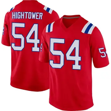 Nike Dont'a Hightower Men's Game New England Patriots Red Alternate Jersey