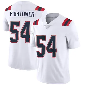 Nike Dont'a Hightower Men's Limited New England Patriots White Vapor Untouchable Jersey