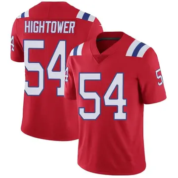 Nike Dont'a Hightower Youth Limited New England Patriots Red Vapor Untouchable Alternate Jersey
