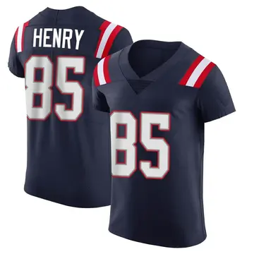 Nike Hunter Henry Men's Elite New England Patriots Navy Team Color Vapor Untouchable Jersey