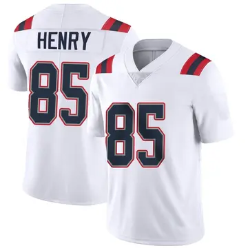 Nike Hunter Henry Men's Limited New England Patriots White Vapor Untouchable Jersey
