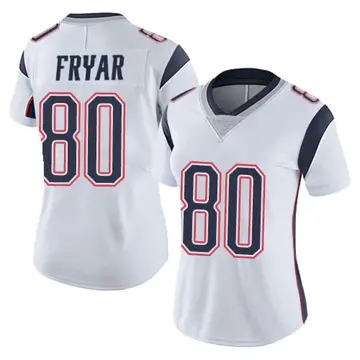 Nike Irving Fryar Women's Limited New England Patriots White Vapor Untouchable Jersey