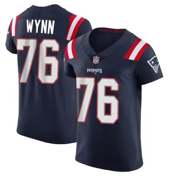 Nike Isaiah Wynn Men's Elite New England Patriots Navy Team Color Vapor Untouchable Jersey