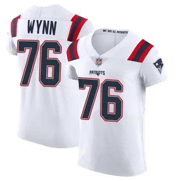 Nike Isaiah Wynn Men's Elite New England Patriots White Vapor Untouchable Jersey