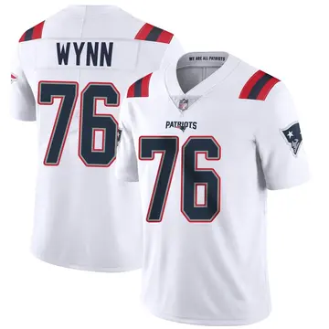 Nike Isaiah Wynn Men's Limited New England Patriots White Vapor Untouchable Jersey