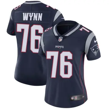 Nike Isaiah Wynn Women's Limited New England Patriots Navy Team Color Vapor Untouchable Jersey
