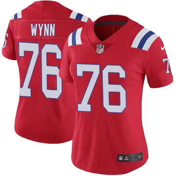 Nike Isaiah Wynn Women's Limited New England Patriots Red Vapor Untouchable Alternate Jersey