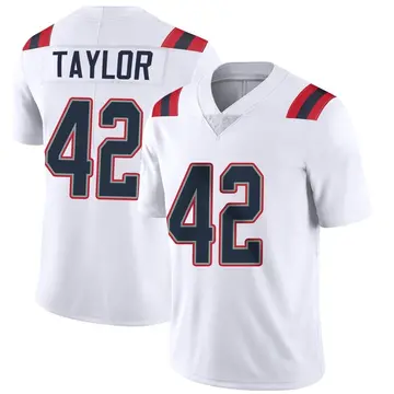 Nike J.J. Taylor Youth Limited New England Patriots White Vapor Untouchable Jersey