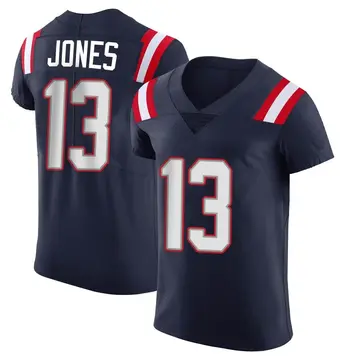 Nike Jack Jones Men's Elite New England Patriots Navy Team Color Vapor Untouchable Jersey