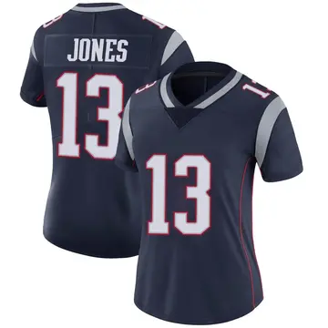 Nike Jack Jones Women's Limited New England Patriots Navy Team Color Vapor Untouchable Jersey