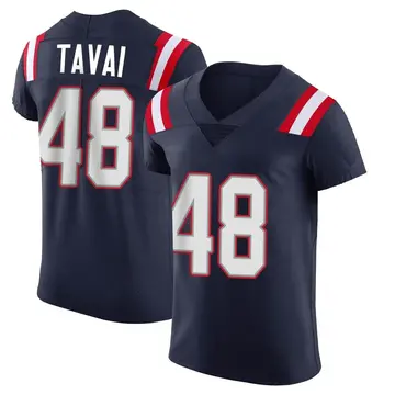 Nike Jahlani Tavai Men's Elite New England Patriots Navy Team Color Vapor Untouchable Jersey