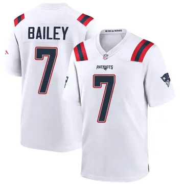 Nike Jake Bailey Men's Game New England Patriots White Jersey