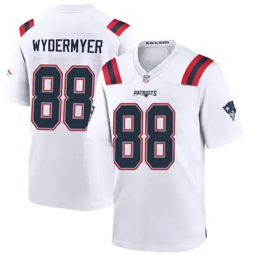 Nike Jalen Wydermyer Youth Game New England Patriots White Jersey