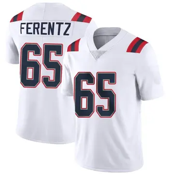 Nike James Ferentz Men's Limited New England Patriots White Vapor Untouchable Jersey