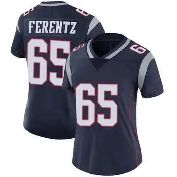 Nike James Ferentz Women's Limited New England Patriots Navy Team Color Vapor Untouchable Jersey