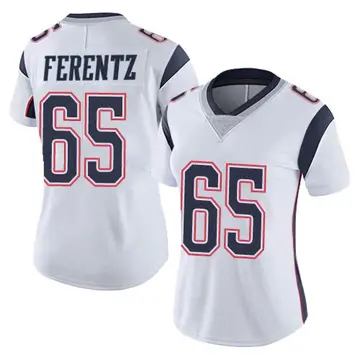 Nike James Ferentz Women's Limited New England Patriots White Vapor Untouchable Jersey