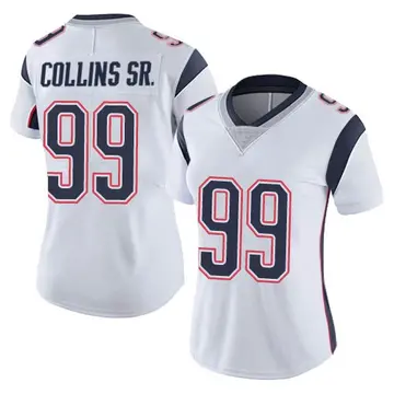 Nike Jamie Collins Sr. Women's Limited New England Patriots White Vapor Untouchable Jersey