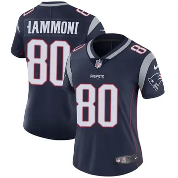 Nike Josh Hammond Women's Limited New England Patriots Navy Team Color Vapor Untouchable Jersey