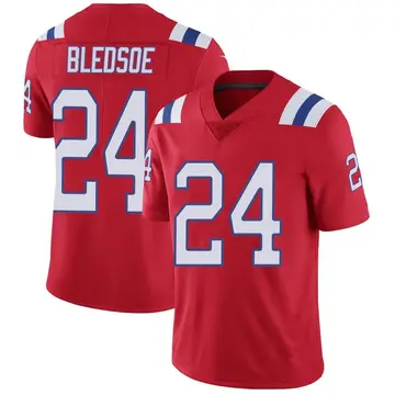 Nike Joshuah Bledsoe Youth Limited New England Patriots Red Vapor Untouchable Alternate Jersey