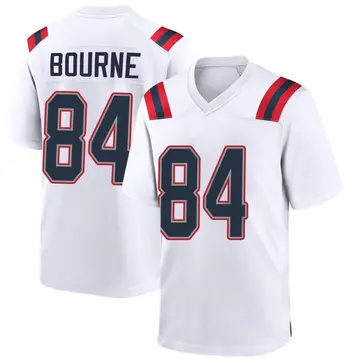 Nike Kendrick Bourne Youth Game New England Patriots White Jersey