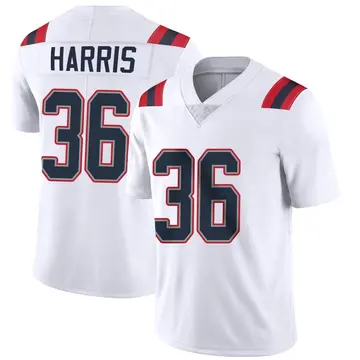 Nike Kevin Harris Youth Limited New England Patriots White Vapor Untouchable Jersey