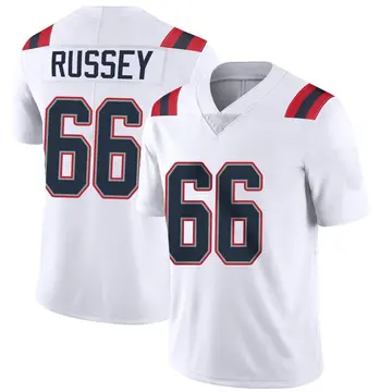 Nike Kody Russey Men's Limited New England Patriots White Vapor Untouchable Jersey