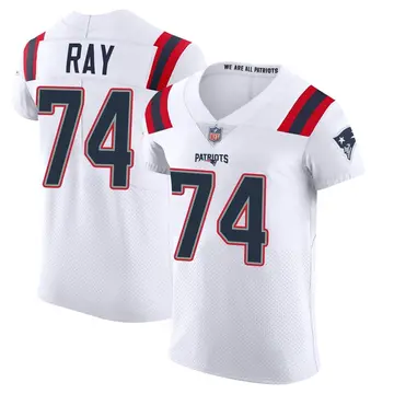 Nike LaBryan Ray Men's Elite New England Patriots White Vapor Untouchable Jersey