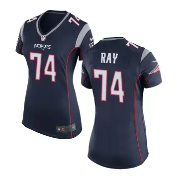 Nike LaBryan Ray Women's Game New England Patriots Navy Blue Team Color Jersey