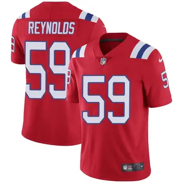 Nike LaRoy Reynolds Men's Limited New England Patriots Red Vapor Untouchable Alternate Jersey