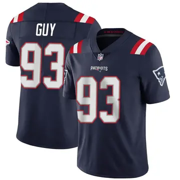 Nike Lawrence Guy Men's Limited New England Patriots Navy Team Color Vapor Untouchable Jersey