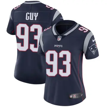 Nike Lawrence Guy Women's Limited New England Patriots Navy Team Color Vapor Untouchable Jersey