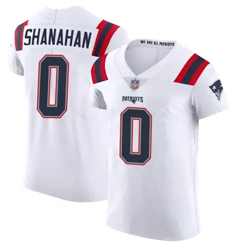 Nike Liam Shanahan Men's Elite New England Patriots White Vapor Untouchable Jersey