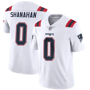 Nike Liam Shanahan Men's Limited New England Patriots White Vapor Untouchable Jersey