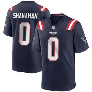 Nike Liam Shanahan Youth Game New England Patriots Navy Blue Team Color Jersey